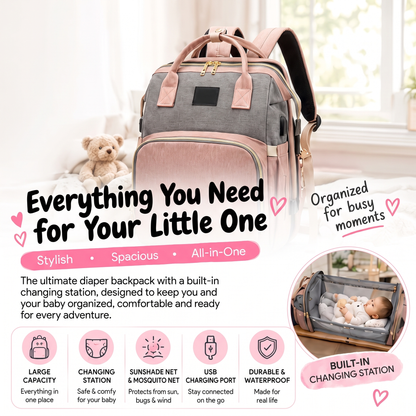 Baby’s Comfort - 4-in-1 Smart Backpack