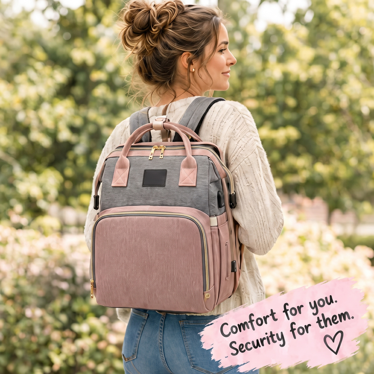 Baby’s Comfort - 4-in-1 Smart Backpack